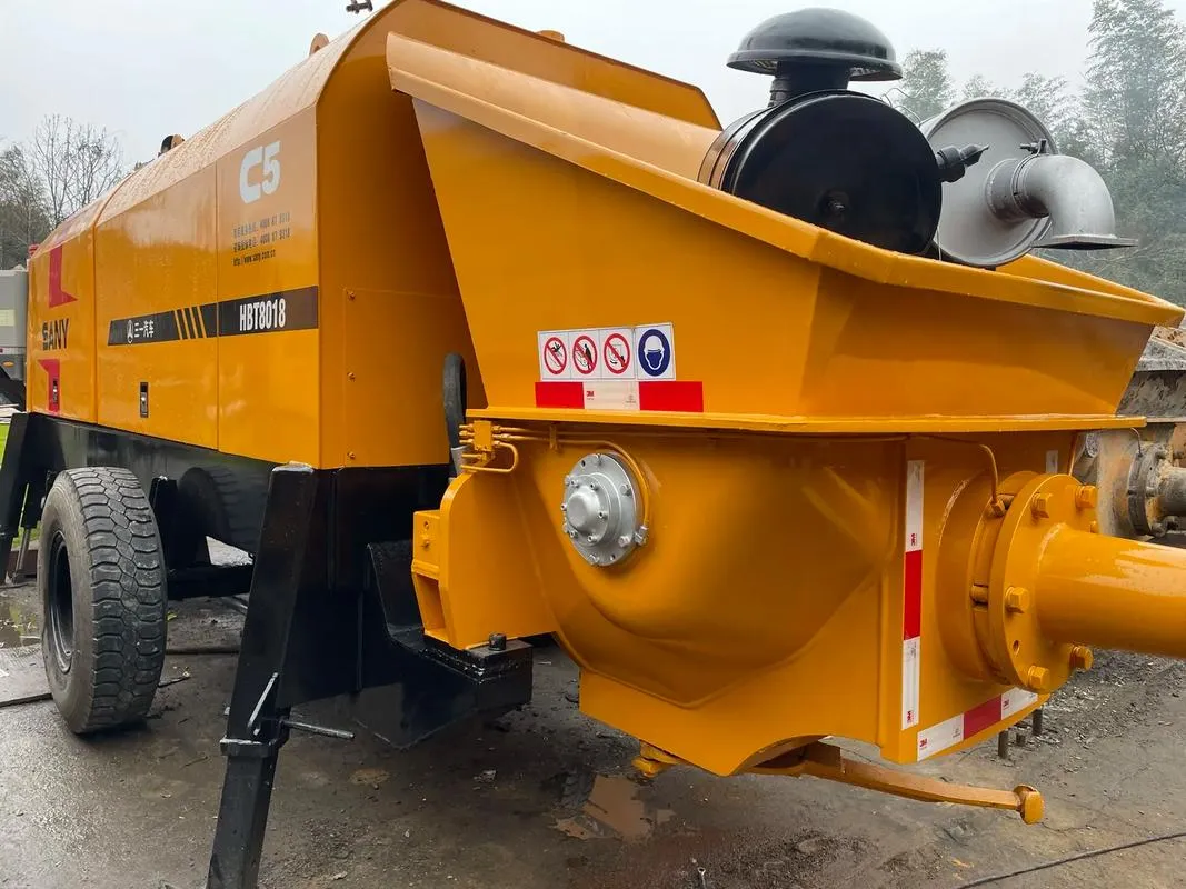Bomba de remolque SANY HBT8018C-5S usada3