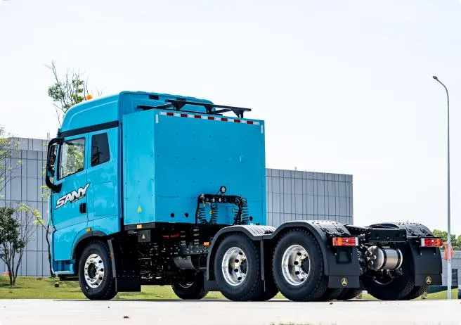 Tractor semirremolque eléctrico SANY usado0