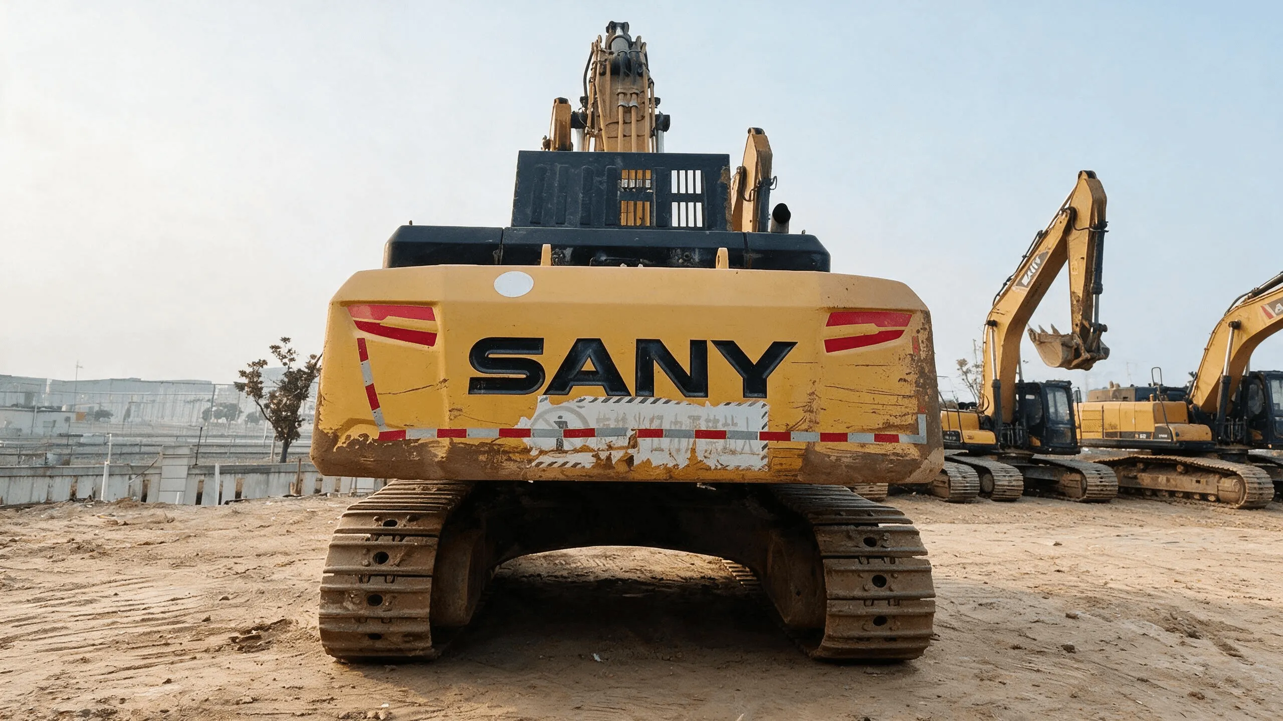 Excavadora grande SANY SY485H-S usada0