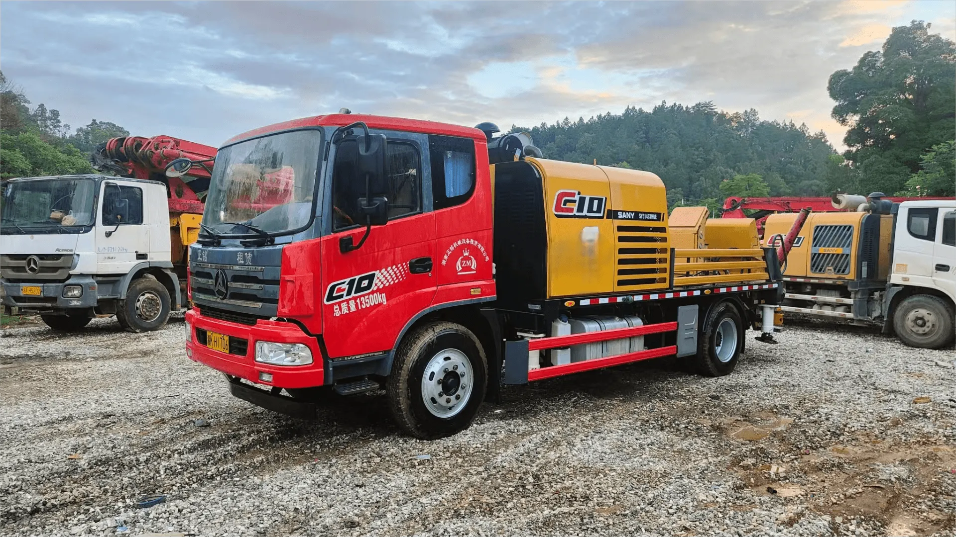 Bomba de línea SANY SY5143THBE-10023C-10S usada