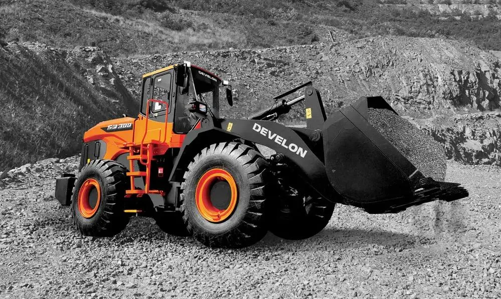 Cargadora de ruedas Develon SD300 usada
