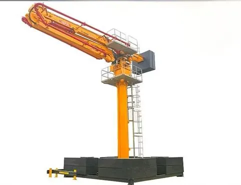 Pluma colocadora XCMG HG38 usada0