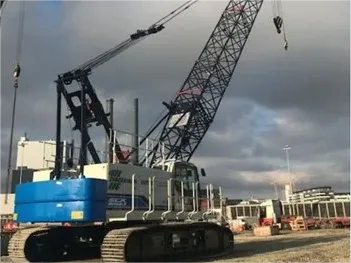 Grúa sobre orugas Sumitomo SCX800E2 usada