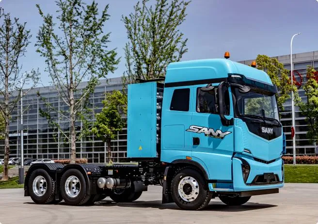 Tractor semirremolque eléctrico SANY usado