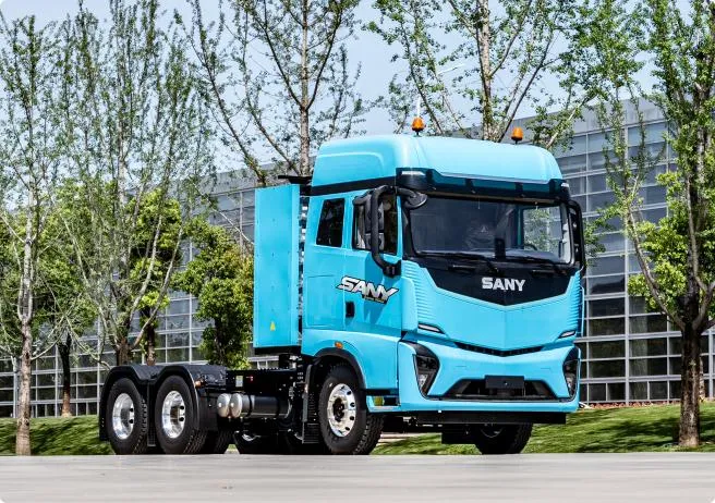 Tractor semirremolque eléctrico SANY usado3